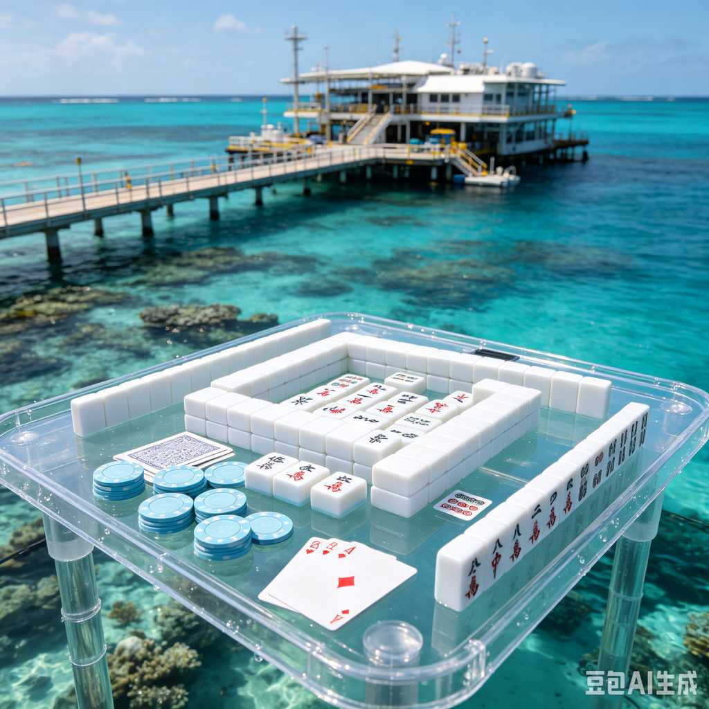 gradient blue mahjong tiles