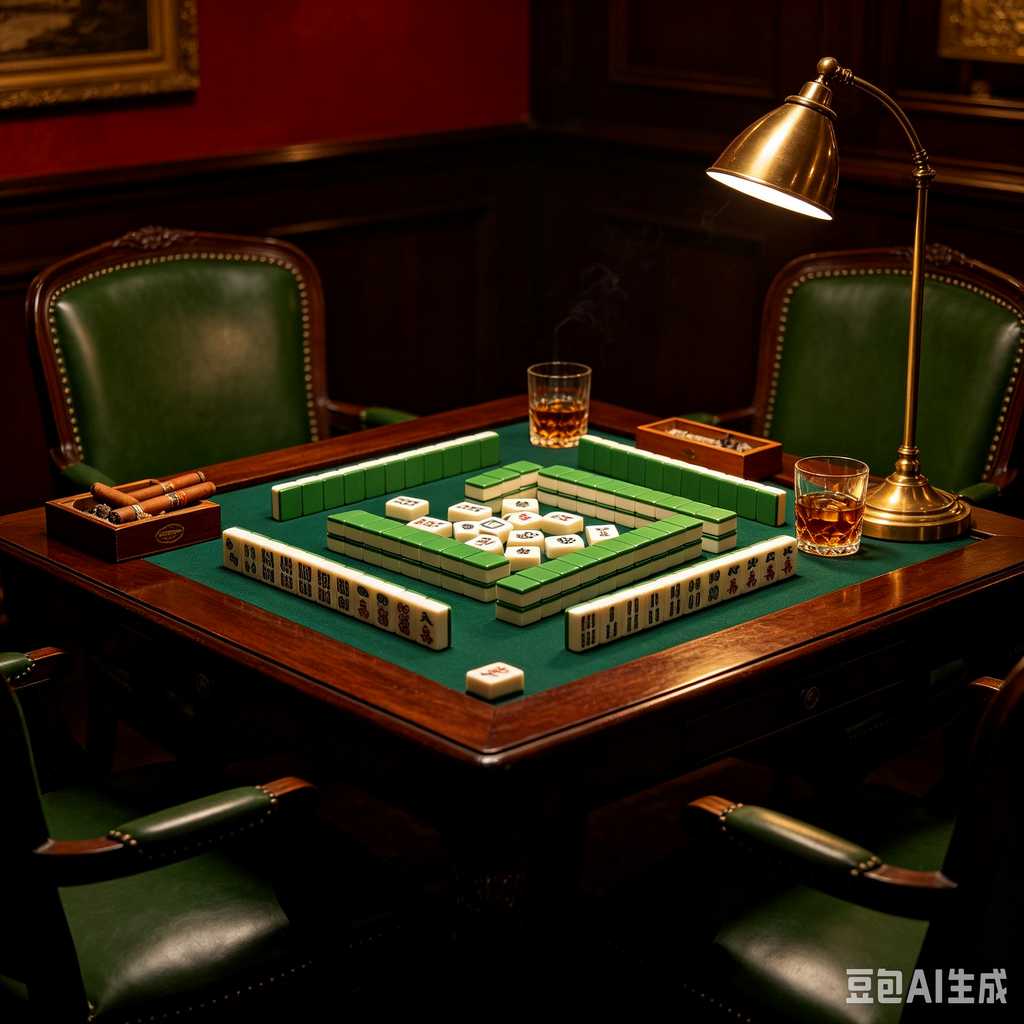 art carving mahjong set