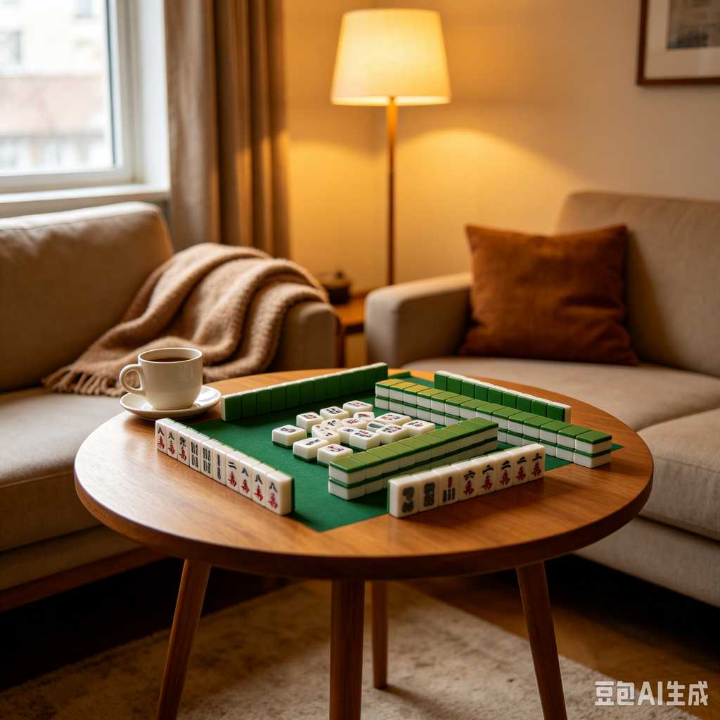 retro gift mahjong tiles