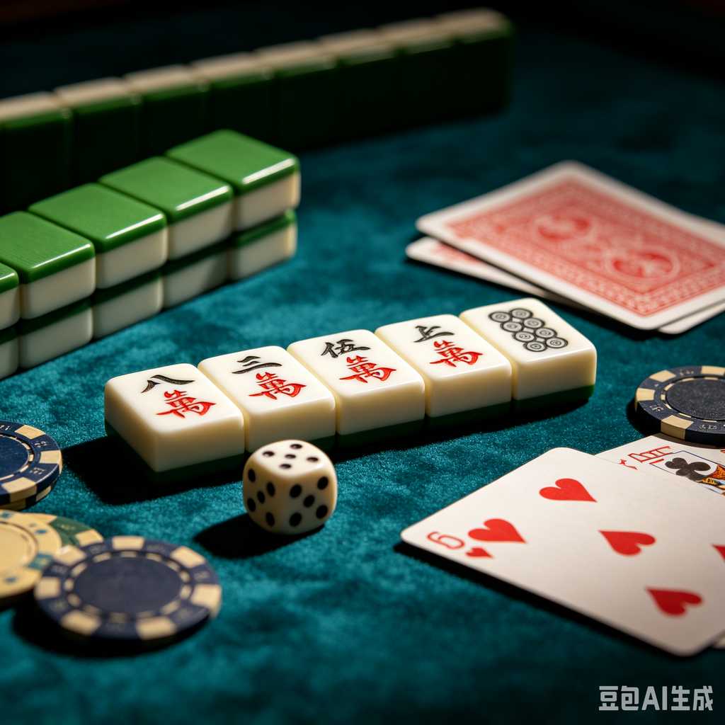 hotel room mahjong set