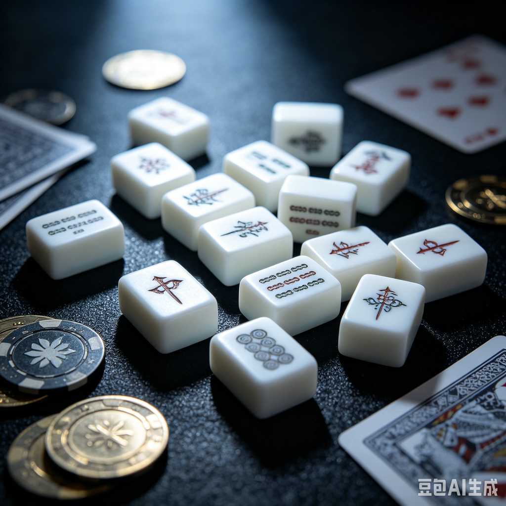 premium resin mahjong game set