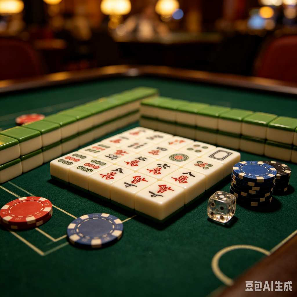 travel mahjong table mat set