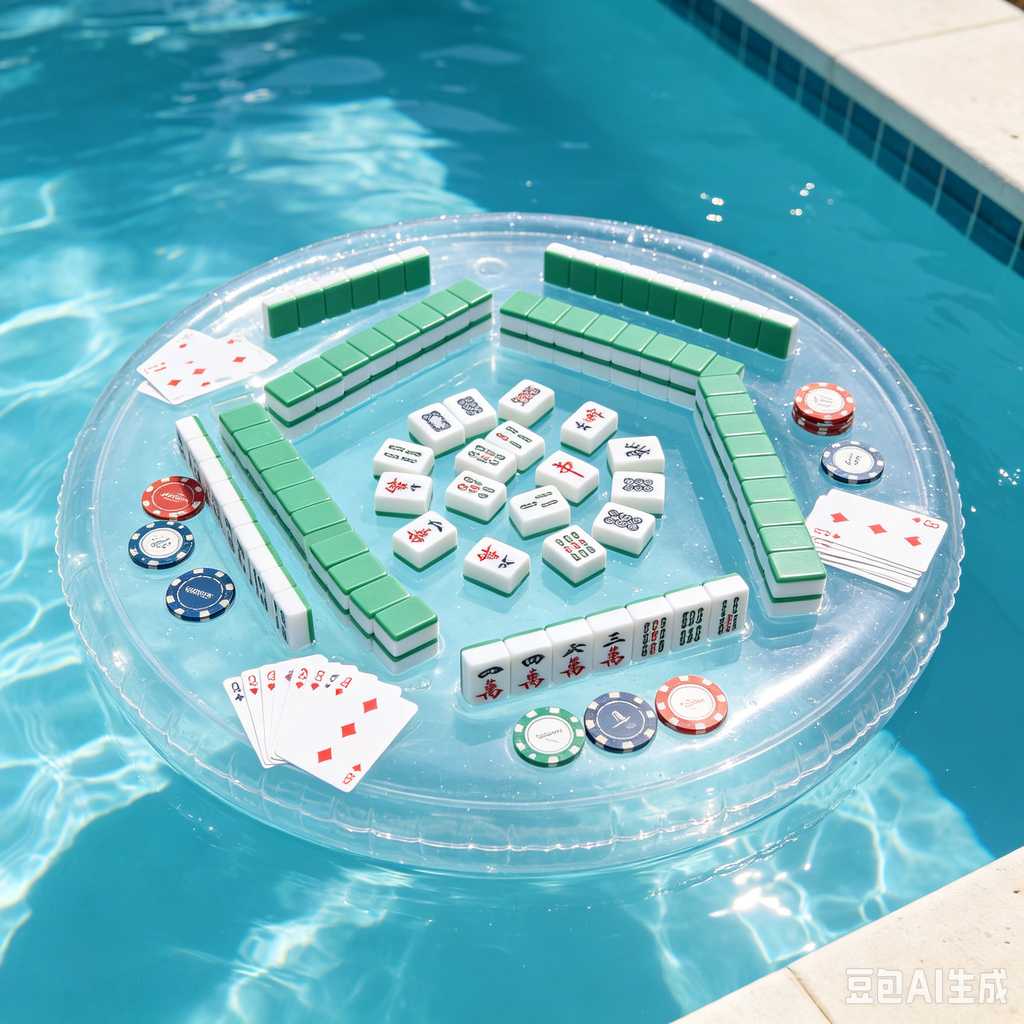 bright color mahjong tiles